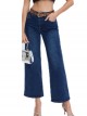 Belted straight jeans azul (S-XXL)