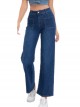 Straight jeans with pockets azul (S-XXL)