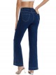 Straight jeans with pockets azul (S-XXL)