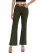 Belted flare jeans verde (S-XXL)