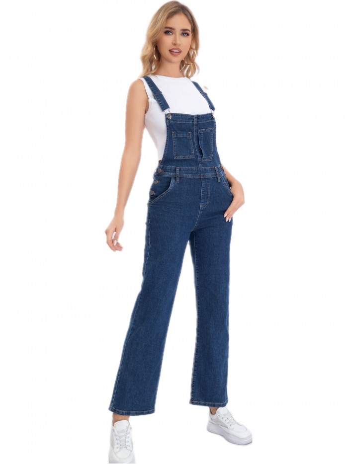 Denim Jumpsuit azul (S-XXL)