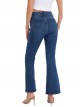 Embroidered flare jeans azul (S-XXL)