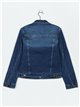 Basic denim jacket azul (40-52)