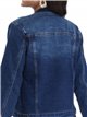 Basic denim jacket azul (40-52)