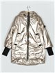 Metallic thread oversized anorak light-champagne (S-M-L-XL)