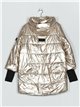 Metallic thread oversized anorak light-champagne (S-M-L-XL)