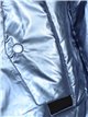 Anorak amplio metalizado water repellent gray-blue (S-M-L-XL)