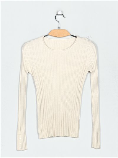 Ribbed sweater (M/L-L/XL)