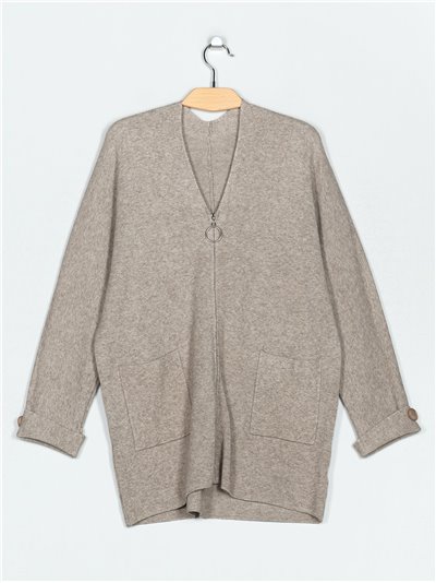 Knitted cardigan (M/L-L/XL)