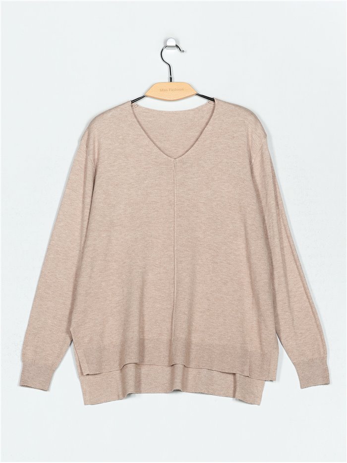 Oversize V-neck sweater (M/L-XL/XXL)