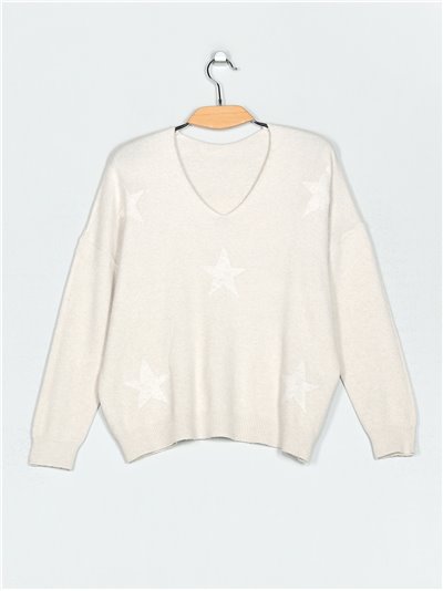 Oversized star sweater (M/L-XL/XXL)