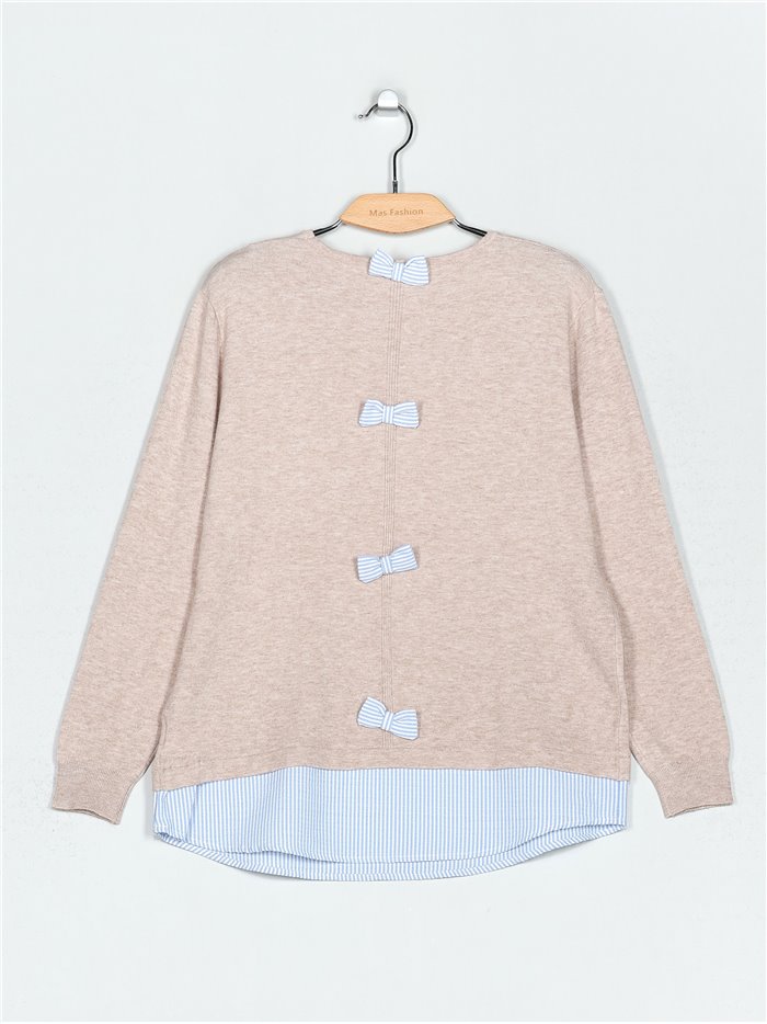 Sweater with bows (M/L-XL/XXL)