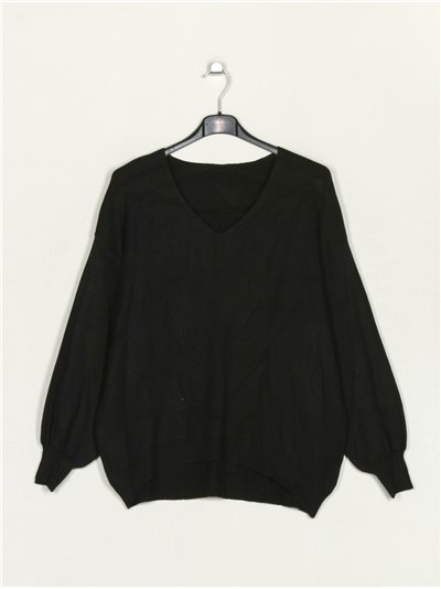 Jersey amplio soft negro