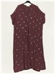 Sequinned maxi dress rosa-palo