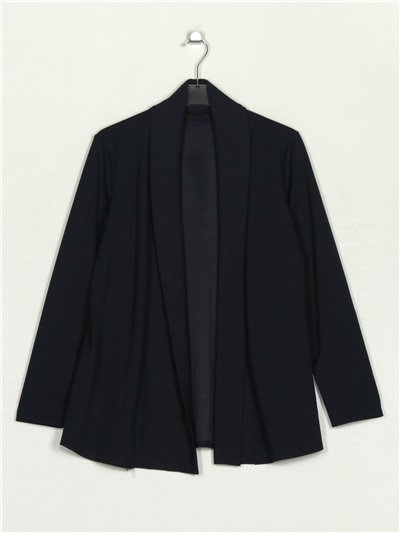 Blazer liso marino