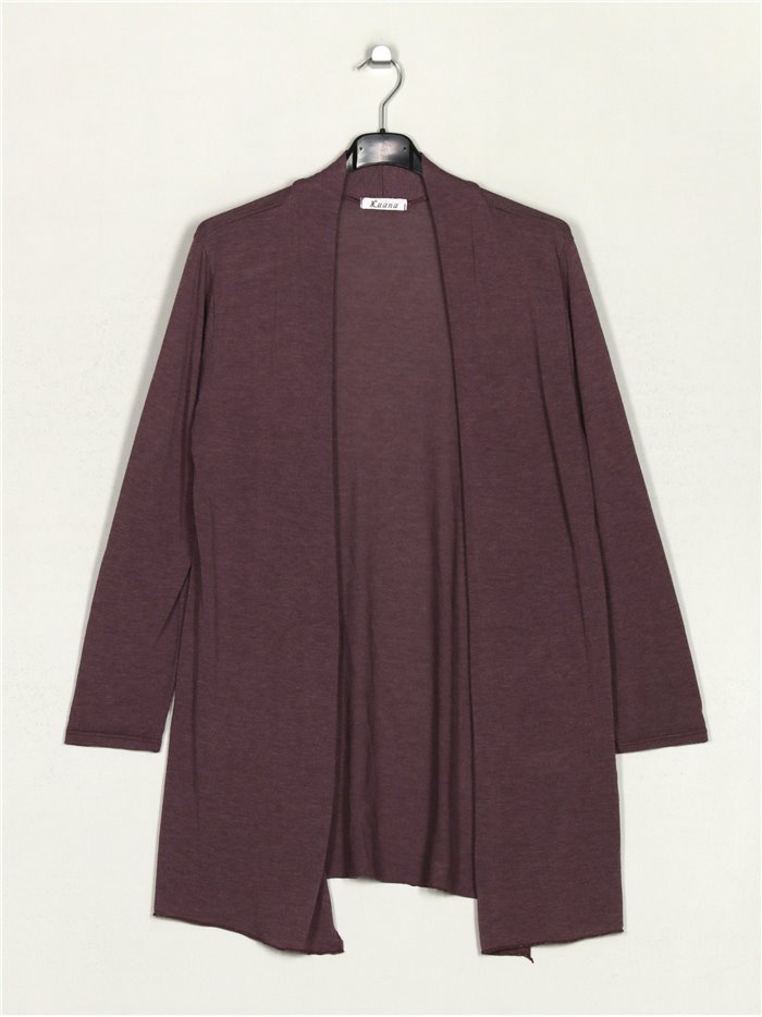 Oversized cardigan rosa-palo