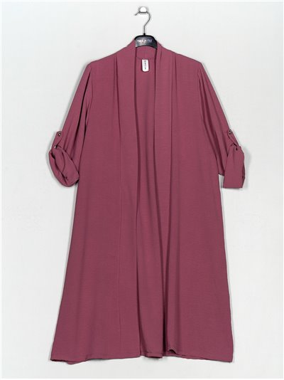 Oversized cardigan rosa-palo