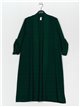 Oversized cardigan verde-botella