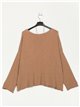 Jersey soft talla grande camel