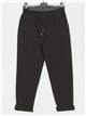 High waist trousers negro