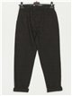 High waist trousers negro