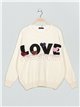 Oversized LOVE sweater