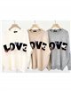 Oversized LOVE sweater