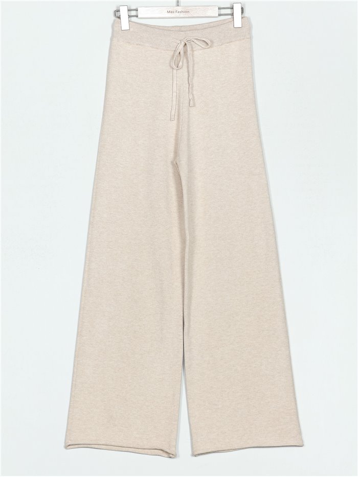 Straight knit trousers (M/L-L/XL)