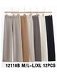 Straight knit trousers (M/L-L/XL)