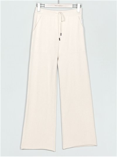 Straight knit trousers (M/L-L/XL)