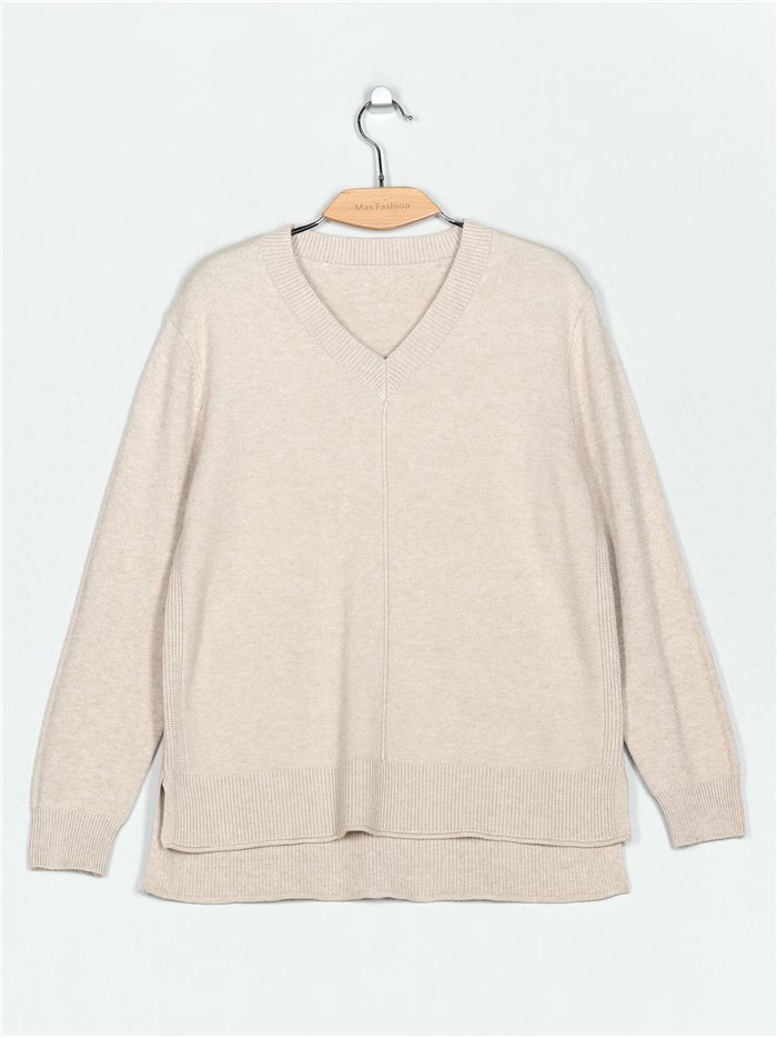 Oversized soft knit sweater (M/L-L/XL)