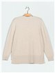 Oversized soft knit sweater (M/L-L/XL)