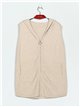 Knit waistcoat with pockets (M/L-L/XL)