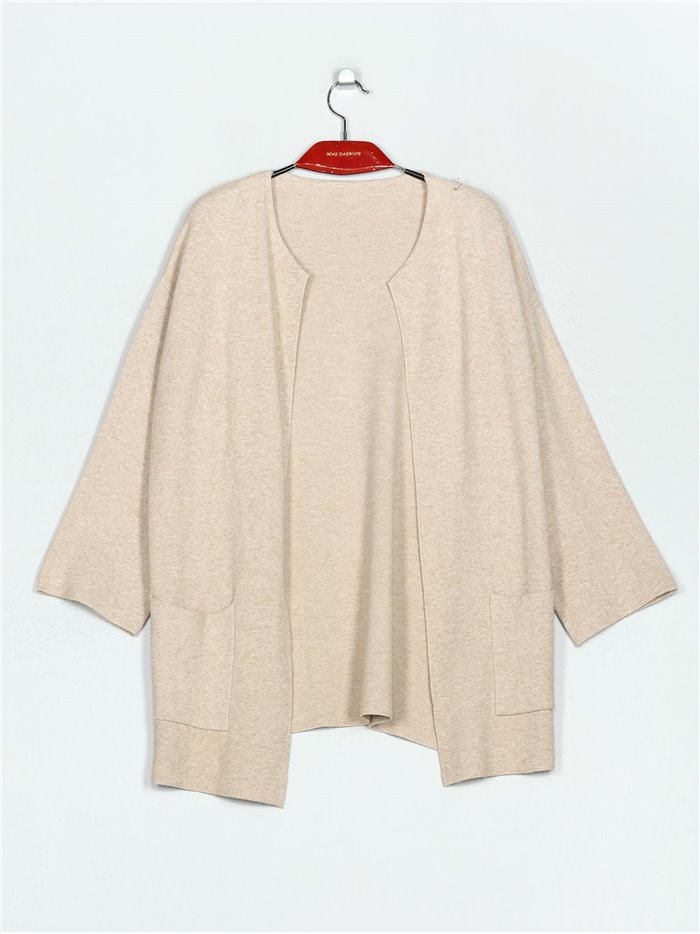 Knitted cardigan (M/L-L/XL)