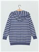 Striped knit sweatshirts (M/L-L/XL)