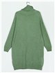 Oversized roll neck knit dress (M/L-L/XL)