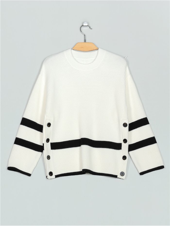 Contrast sweater (M/L-L/XL)