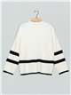 Contrast sweater (M/L-L/XL)