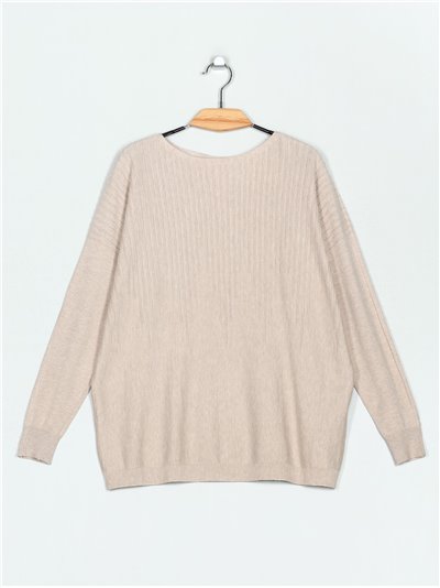 Textured soft sweater (M/L-XL/XXL)