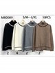 Soft contrast sweater (S/M-L/XL)