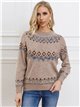 Contrast sweater (S/M-L/XL)