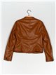 Chaqueta efecto piel pelo camel (M-XXL)