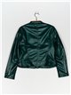 Chaqueta efecto piel pelo green (M-XXL)