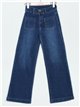 Straight jeans with pockets azul (36-46)