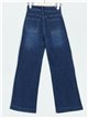 Straight jeans with pockets azul (36-46)