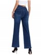 Straight jeans with pockets azul (36-46)