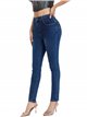 Jeans mom fit talla grande azul (40-52)