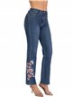 Embroidered floral jeans azul (S-XXL)