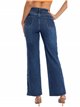 Embroidered straight jeans azul (S-XXL)