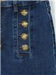 Jeans with buttons azul (S-XXL)